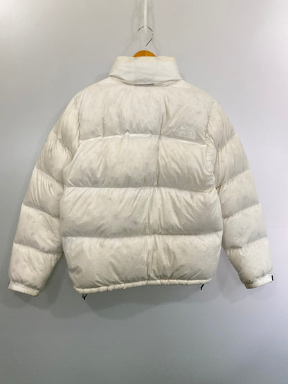 【中古品】【メンズ】 THE NORTH FACE ザ・ノースフェイス UNDYED NUPTSE JACKET ND92337 アンダイド ヌプシ ジャケット アウター ダウンジャケット 144-260204-jt-01-min サイズ：L カラー：ホワイト 万代Net店