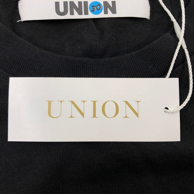 【中古美品】【メンズ】 UNION ユニオン LOS ANGELES SOUND CLASH L/S TEE ロサンゼルス サウンド クラッシュ 長袖Tシャツ トップス 142-260110-hn-01-fur サイズ：XL カラー：ブラック 万代Net店