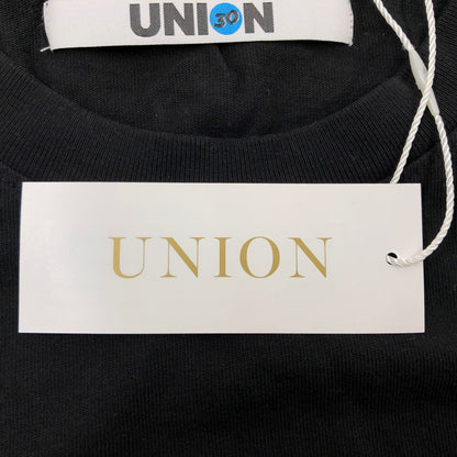 【中古美品】【メンズ】 UNION ユニオン LOS ANGELES SOUND CLASH L/S TEE ロサンゼルス サウンド クラッシュ 長袖Tシャツ トップス 142-260110-hn-01-fur サイズ：XL カラー：ブラック 万代Net店