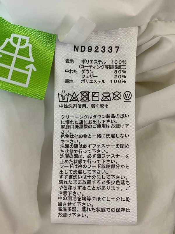 【中古品】【メンズ】 THE NORTH FACE ザ・ノースフェイス UNDYED NUPTSE JACKET ND92337 アンダイド ヌプシ ジャケット アウター ダウンジャケット 144-260204-jt-01-min サイズ：L カラー：ホワイト 万代Net店