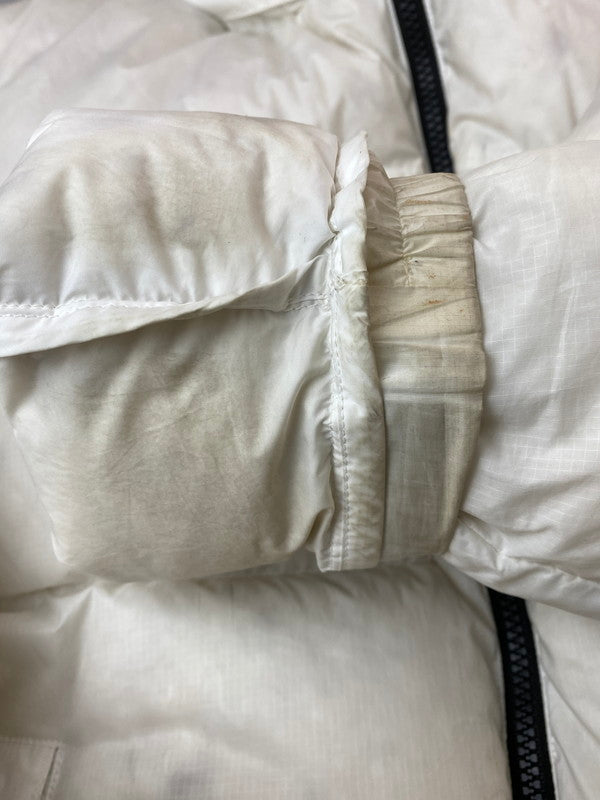 【中古品】【メンズ】 THE NORTH FACE ザ・ノースフェイス UNDYED NUPTSE JACKET ND92337 アンダイド ヌプシ ジャケット アウター ダウンジャケット 144-260204-jt-01-min サイズ：L カラー：ホワイト 万代Net店