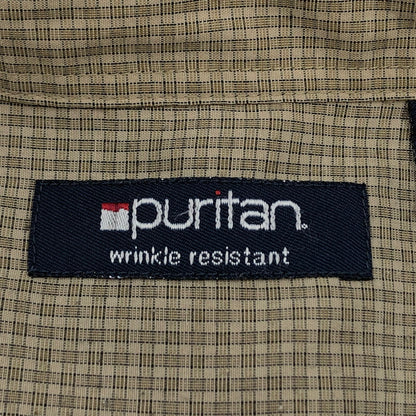 【現状渡し品】【メンズ】 puritan ピューリタン 90‘s 長袖シャツ カジュアルシャツ トップス 145-260328-hn-04-fur サイズ：3XL カラー：グレージュ系 万代Net店