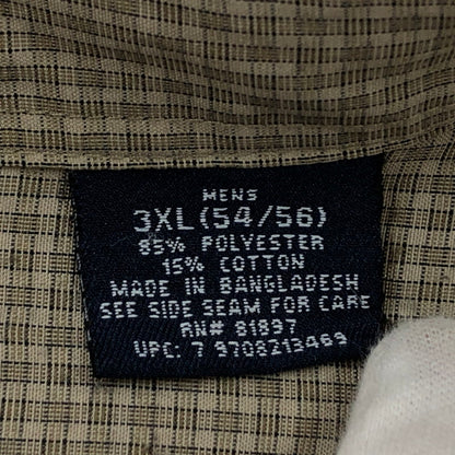 【現状渡し品】【メンズ】 puritan ピューリタン 90‘s 長袖シャツ カジュアルシャツ トップス 145-260328-hn-04-fur サイズ：3XL カラー：グレージュ系 万代Net店