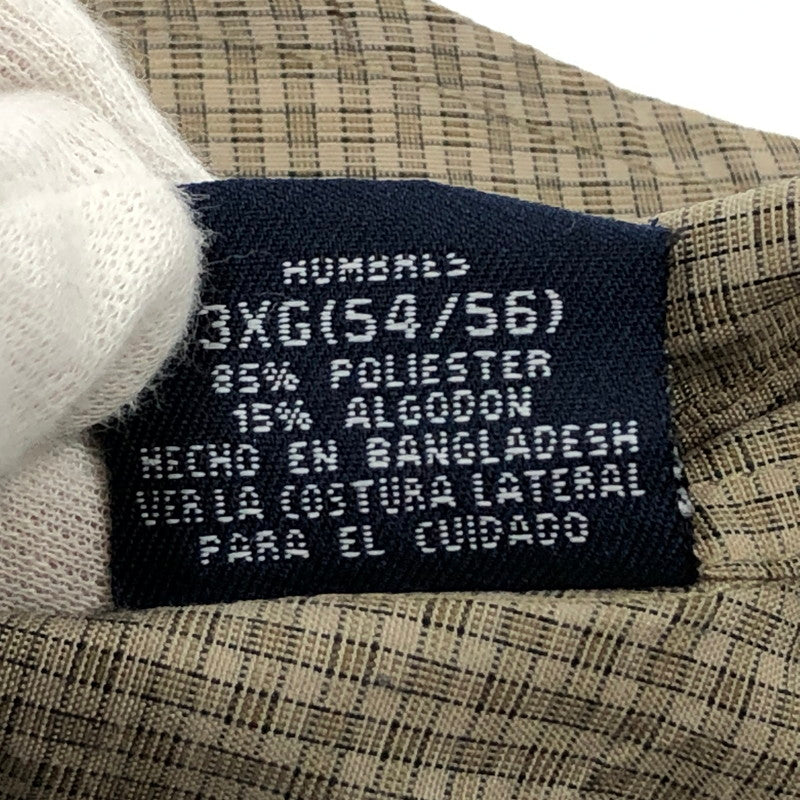 【現状渡し品】【メンズ】 puritan ピューリタン 90‘s 長袖シャツ カジュアルシャツ トップス 145-260328-hn-04-fur サイズ：3XL カラー：グレージュ系 万代Net店