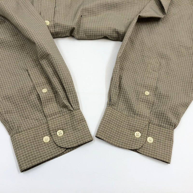 【現状渡し品】【メンズ】 puritan ピューリタン 90‘s 長袖シャツ カジュアルシャツ トップス 145-260328-hn-04-fur サイズ：3XL カラー：グレージュ系 万代Net店
