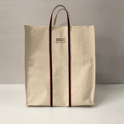 【中古品】【メンズ/レディース】 GUCCI グッチ GUCCI グッチ 484690 ウロボロス ロゴ キャンバス トートバッグ 180-231031-180-231031-at-15-tei-tei カラー：ベージュ  万代Net店