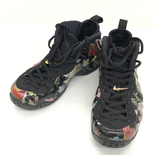 【中古品】【メンズ】 NIKE ナイキ AIR FOAMPOSITE ONE "FLORAL" 314996-012 エア フォームポジット ワン "フローラル" スニーカー シューズ 靴 160-250330-hn-06-fur サイズ：27.0cm US 9 カラー：ブラック系 万代Net店