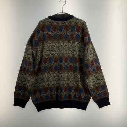 【中古品】【メンズ】 TOWNCRAFT EST.1927 ニットセーター　ダイヤモンド柄 147-260321-SS-01-iwa サイズ：L 万代Net店