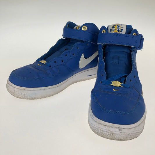 【中古品】【メンズ】 NIKE ナイキ DR9513-400/AIR FORCE 1 MID 07 LV8 BLUE JAY/SAIL-YELLOW 靴 スニーカー 160-250309-NS-3-iwa サイズ：25 カラー：ブルー イエロー ホワイト 万代Net店