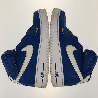 【中古品】【メンズ】 NIKE ナイキ DR9513-400/AIR FORCE 1 MID 07 LV8 BLUE JAY/SAIL-YELLOW 靴 スニーカー 160-250309-NS-3-iwa サイズ：25 カラー：ブルー イエロー ホワイト 万代Net店