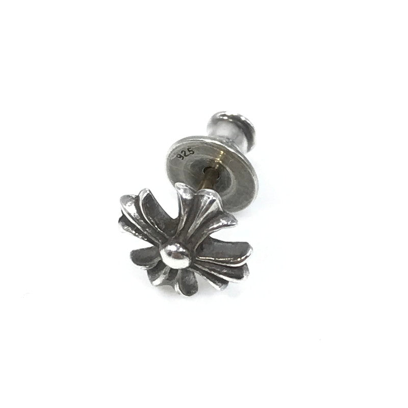 【中古品】【メンズ】 CHROME HEARTS クロムハーツ CH プラス スタッド ピアス 片耳用 0.76g アクセサリー 190-260403-yy-01-tag カラー：シルバー 万代Net店