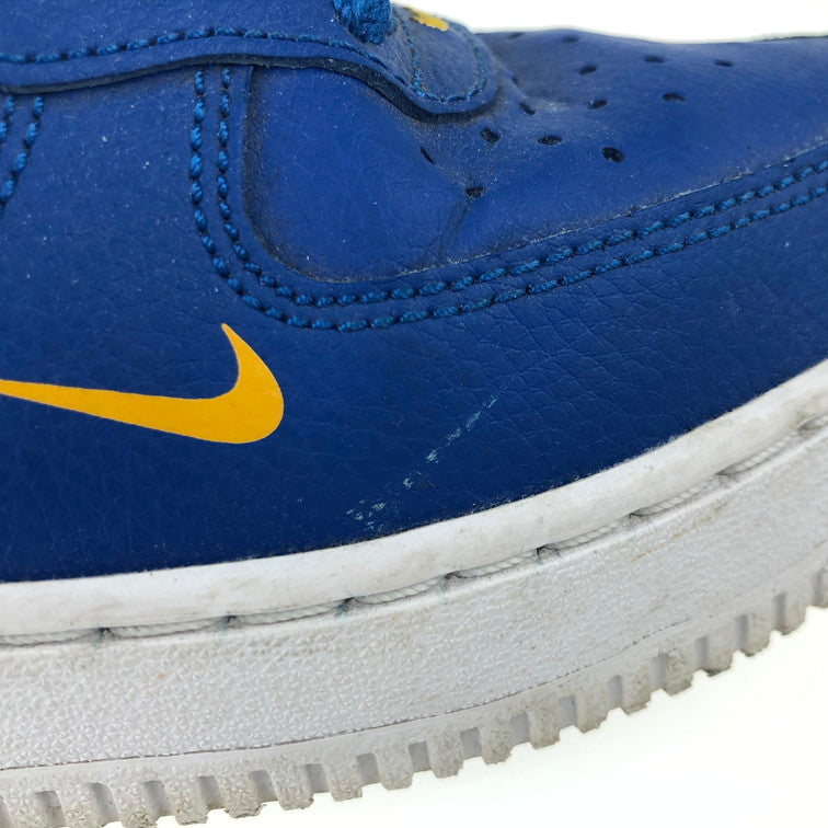 【中古品】【メンズ】 NIKE ナイキ DR9513-400/AIR FORCE 1 MID 07 LV8 BLUE JAY/SAIL-YELLOW 靴 スニーカー 160-250309-NS-3-iwa サイズ：25 カラー：ブルー イエロー ホワイト 万代Net店