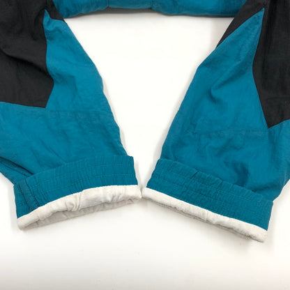 【現状渡し品】【メンズ】 NIKE ナイキ 90S ナイロンジャケット アウター 146-251023-hn-04-fur サイズ：不明 カラー：ブラック/ターコイズ系 万代Net店