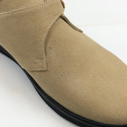 【現状渡し品】【メンズ】 MANEBU マネブ FOOT SUEDE フットスエード チロリアンシューズ 靴 165-260329-hn-05-fur サイズ：43(28.0～28.5cm相当) カラー：ベージュ系 万代Net店