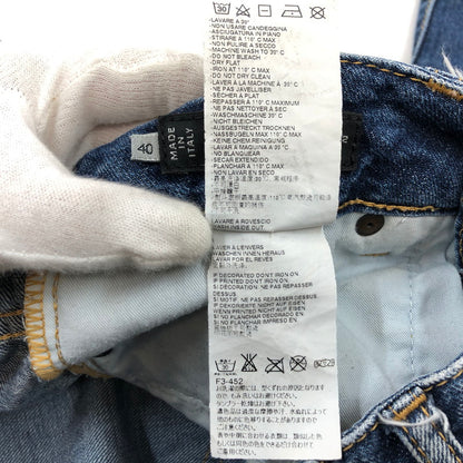 【現状渡し品】【レディース】 DSQUARED2 ディースクエアード F3-452 デニムパンツ ダメージ加工 ボトムス 152-251023-hn-05-fur サイズ：40 カラー：インディゴ 万代Net店