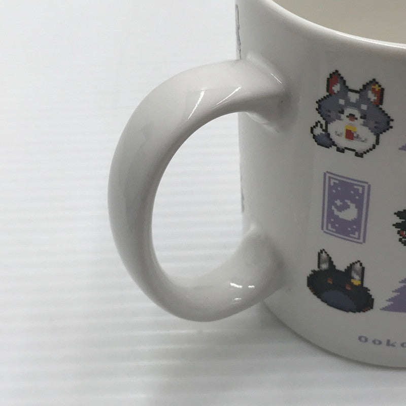【中古美品】 大神ミオ＆ミオファ マグカップ 活動4周年記念 054-260512-ti-09-tag 万代Net店