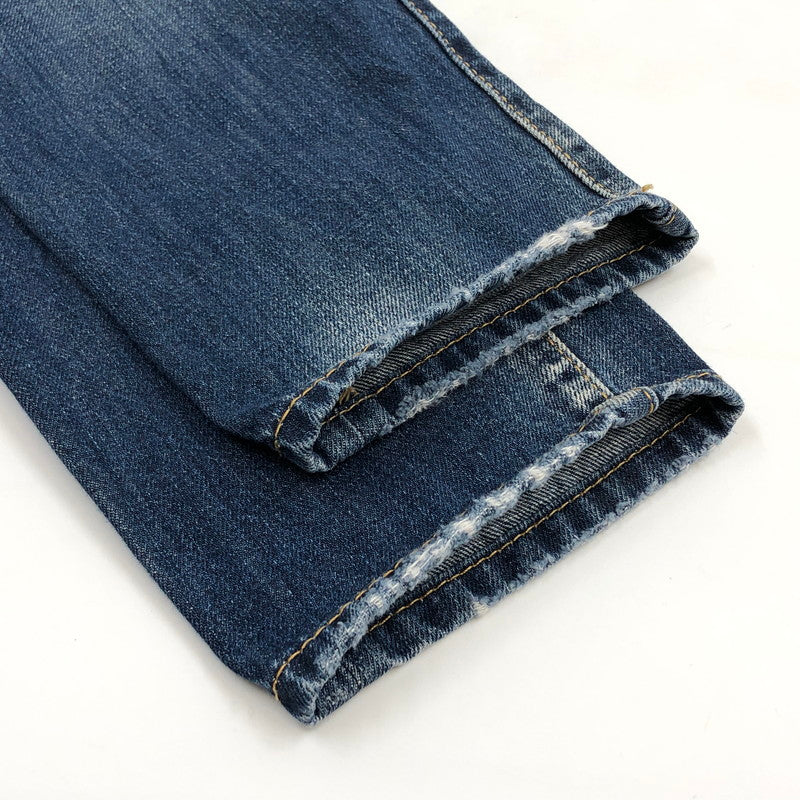 【現状渡し品】【レディース】 DSQUARED2 ディースクエアード F3-452 デニムパンツ ダメージ加工 ボトムス 152-251023-hn-05-fur サイズ：40 カラー：インディゴ 万代Net店
