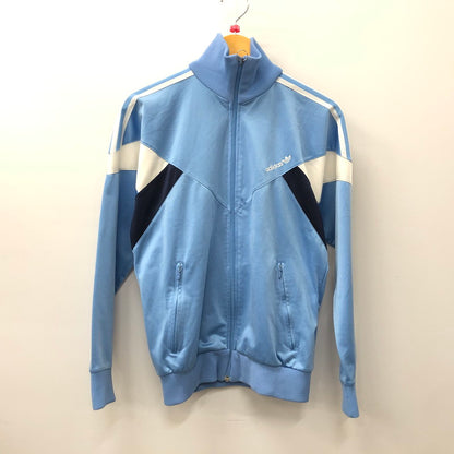 【中古品】【メンズ】 adidas アディダス 90’S 万国旗タグ トラック ジャージ トップ 148-231101-148-231101-at-8-tei-tei サイズ：16 カラー：ブルー 万代Net店