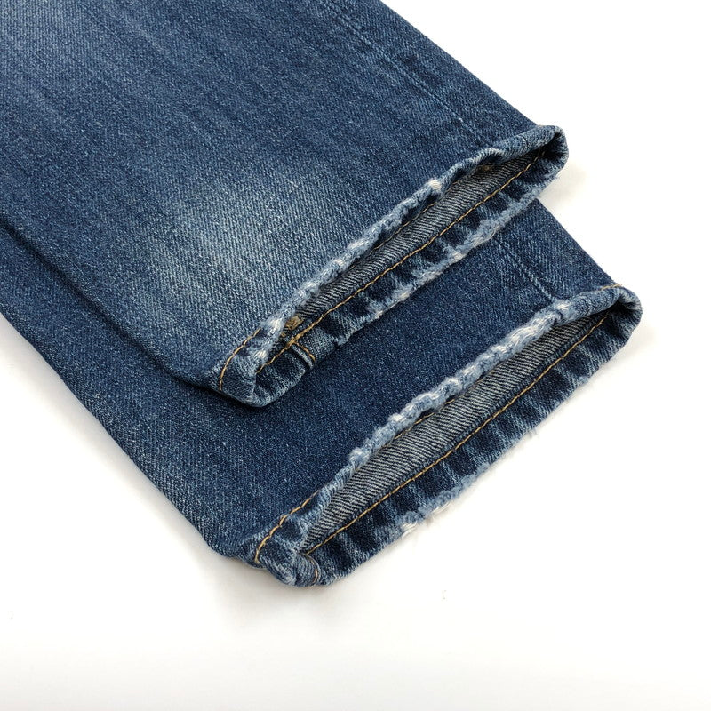 【現状渡し品】【レディース】 DSQUARED2 ディースクエアード F3-452 デニムパンツ ダメージ加工 ボトムス 152-251023-hn-05-fur サイズ：40 カラー：インディゴ 万代Net店
