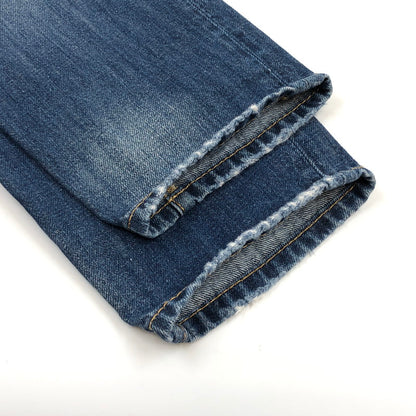 【現状渡し品】【レディース】 DSQUARED2 ディースクエアード F3-452 デニムパンツ ダメージ加工 ボトムス 152-251023-hn-05-fur サイズ：40 カラー：インディゴ 万代Net店