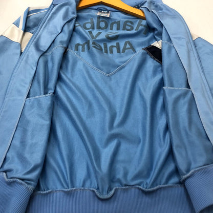 【中古品】【メンズ】 adidas アディダス 90’S 万国旗タグ トラック ジャージ トップ 148-231101-148-231101-at-8-tei-tei サイズ：16 カラー：ブルー 万代Net店