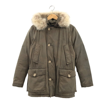 【ジャンク品】【メンズ】 WOOLRICH ウールリッチ JOHN RICH&BROS. ジョンリッチ アンド ブロス 迷彩柄 カモフラ モッズコート アウター 144-251025-hn-01-fur サイズ：USA XXS カラー：オリーブ系/カモフラージュ 万代Net店