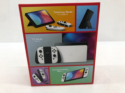【未使用品】 Nintendo Switch 有機ELモデルJoy-Con(L)/(R) ホワイト 034-261011-ns-03-teih 万代Net店