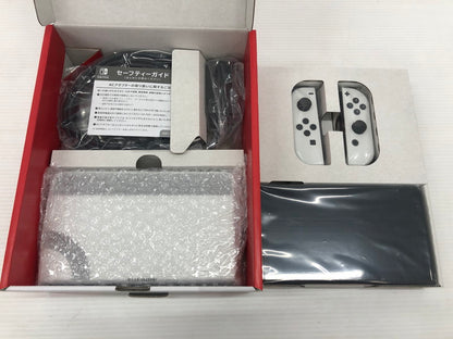 【未使用品】 Nintendo Switch 有機ELモデルJoy-Con(L)/(R) ホワイト 034-261011-ns-03-teih 万代Net店
