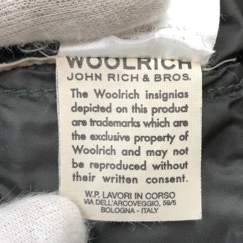 【ジャンク品】【メンズ】 WOOLRICH ウールリッチ JOHN RICH&BROS. ジョンリッチ アンド ブロス 迷彩柄 カモフラ モッズコート アウター 144-251025-hn-01-fur サイズ：USA XXS カラー：オリーブ系/カモフラージュ 万代Net店