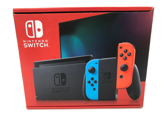 【中古品】 Nintendo Switch 2022年モデル Joy-Con(L) ネオンブルー/(R) ネオンレッド HAD-S-KABAH 034-261011-ns-04-teih 万代Net店