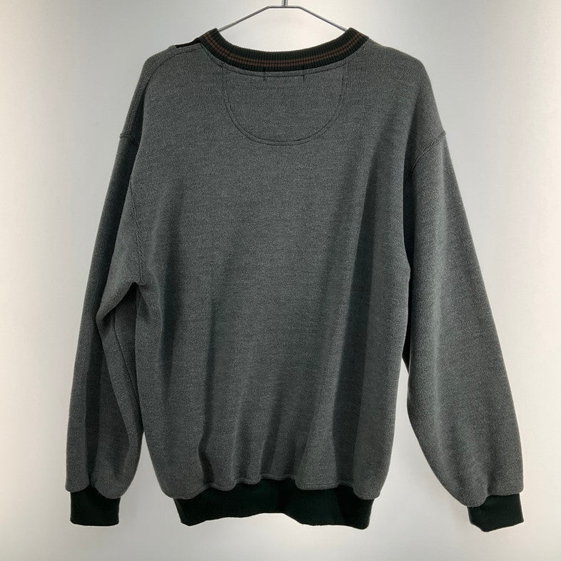 【中古品】【メンズ】 LINDBERGH リンドバーグ LINDBERGH ニット 146-260321-SS-07-iwa サイズ：L カラー：グレー 万代Net店