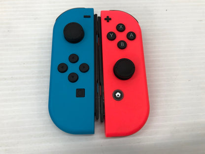 【中古品】 Nintendo Switch 2022年モデル Joy-Con(L) ネオンブルー/(R) ネオンレッド HAD-S-KABAH 034-261011-ns-04-teih 万代Net店