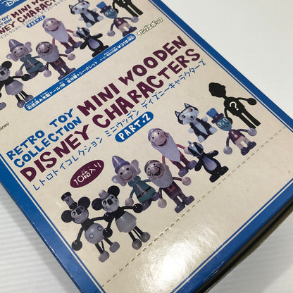 【中古美品】 レトロトイコレクション ミニウッデン ディズニーキャラクターズ PART2 10箱セット 041-260512-ti-11-tag 万代Net店