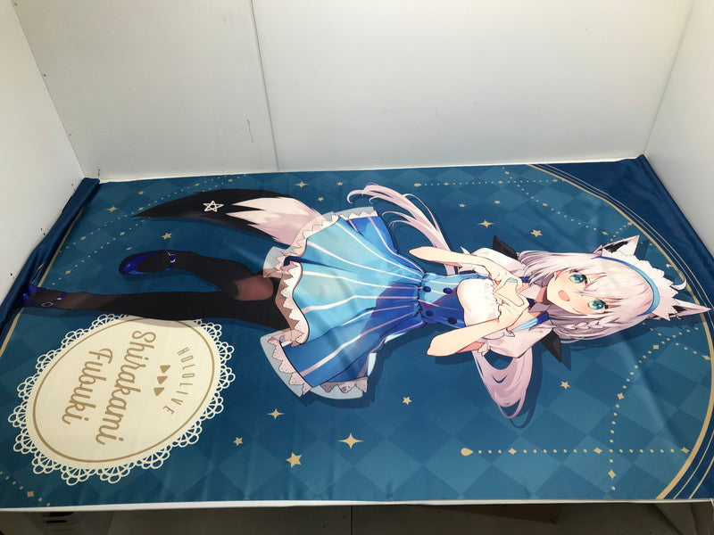 【中古美品】 ホロライブ Loppi・HMV限定 等身大タペストリー B 白上フブキ 053-260330-yk-01-tag 万代Net店