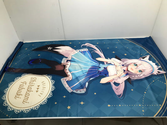 【中古美品】 ホロライブ Loppi・HMV限定 等身大タペストリー B 白上フブキ 053-260330-yk-01-tag 万代Net店