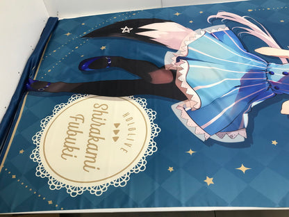 【中古美品】 ホロライブ Loppi・HMV限定 等身大タペストリー B 白上フブキ 053-260330-yk-01-tag 万代Net店