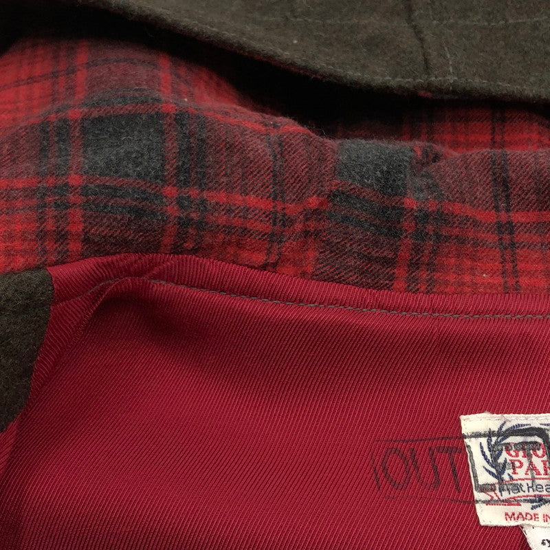 【ジャンク品】【メンズ】 THE FLAT HEAD GLORY PARK フラットヘッド グローリーパーク DCT-01 ダッフルコート アウター 145-251025-hn-02-fur サイズ：36 カラー：チャコール系 万代Net店