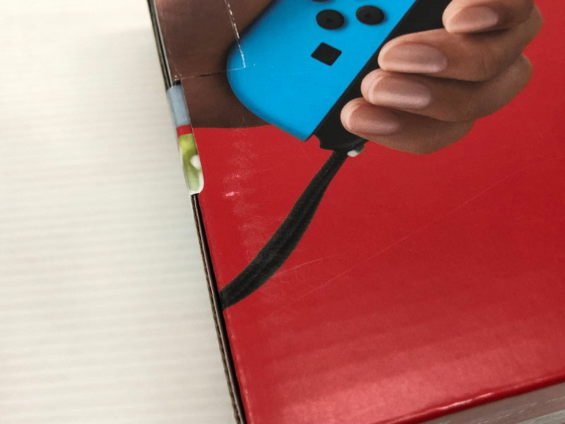【中古品】 Nintendo Switch 2022年モデル Joy-Con(L) ネオンブルー/(R) ネオンレッド HAD-S-KABAH 034-261011-ns-05-teih 万代Net店