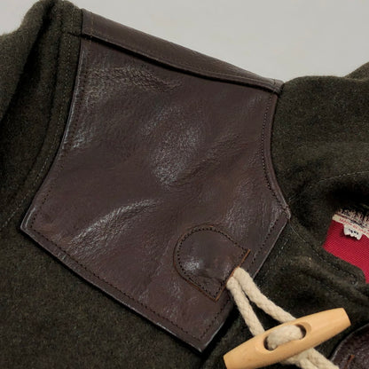 【ジャンク品】【メンズ】 THE FLAT HEAD GLORY PARK フラットヘッド グローリーパーク DCT-01 ダッフルコート アウター 145-251025-hn-02-fur サイズ：36 カラー：チャコール系 万代Net店