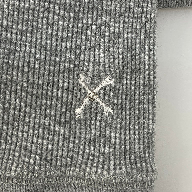 【中古品】【メンズ】 BLUCO WORK GARMENT OL-018 2PACK THERMAL SHIRTS-HENLY NECK 142-260321-SS-09-iwa サイズ：L カラー：グレー 万代Net店