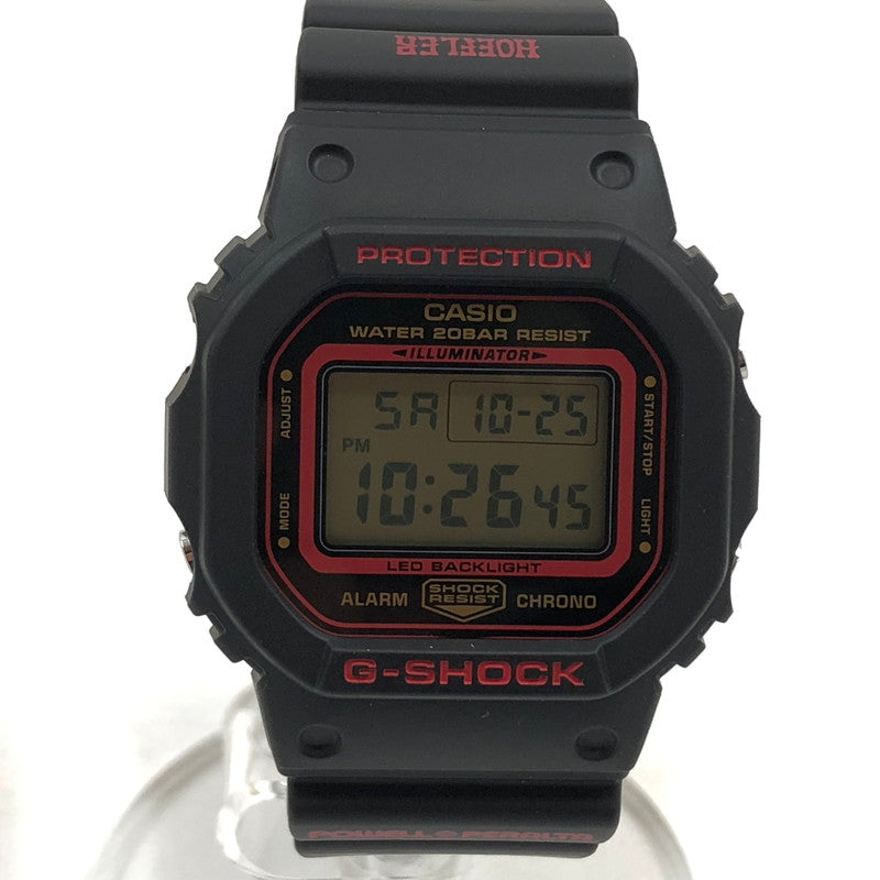【中古美品】【メンズ】 G-SHOCK ジーショック KELVIN HOEFLER × POWELL PERALTA DW-5600KH-1JR ケルビン・ホフラー パウエル・ペラルタ デジタル 腕時計 196-251025-hn-04-fur カラー：ブラック系 万代Net店