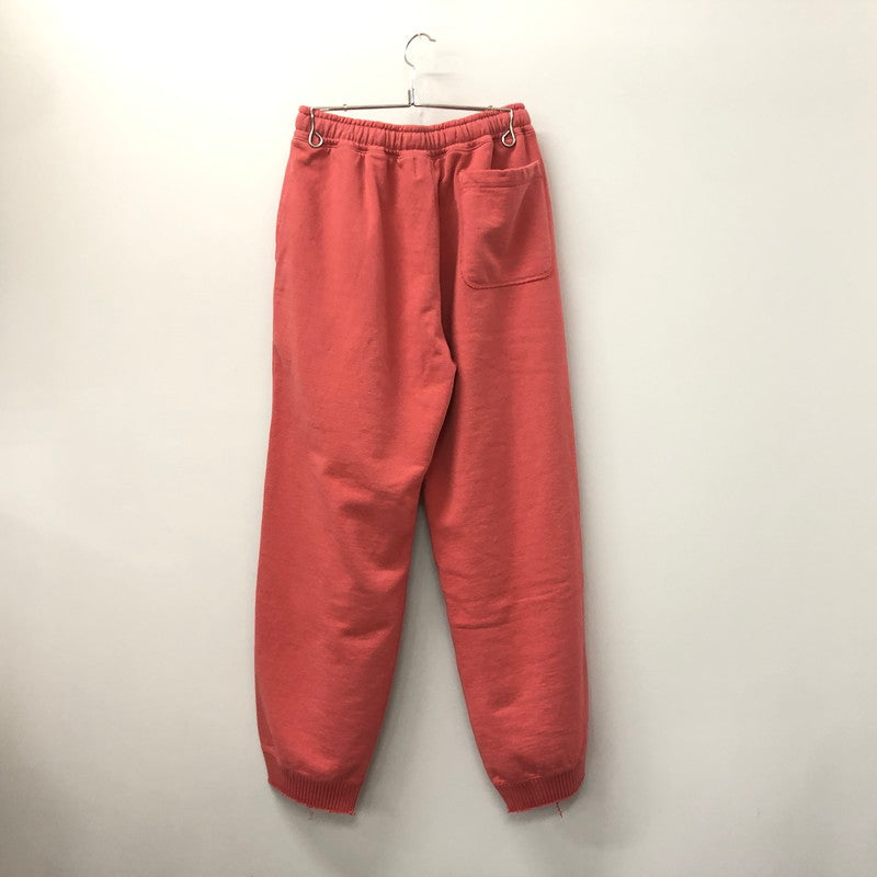 【中古品】【メンズ】  パーフェクトリブス × ア ラブ ムーブメント PERFECT RIBS×A LOVE MOVEMENT "NO PROBLEM & TAKE IT EASY"STRAIGHT WIDE PANTS ワイド パンツ ボトムス 151-240722-rk-1-tei サイズ：L カラー：レッド 万代Net店