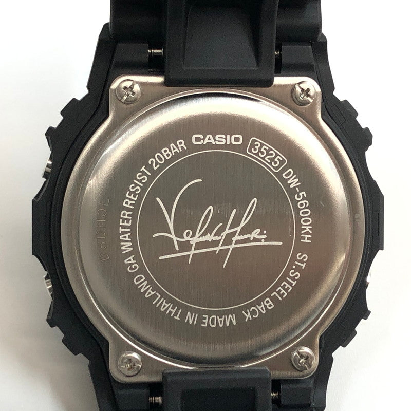 【中古美品】【メンズ】 G-SHOCK ジーショック KELVIN HOEFLER × POWELL PERALTA DW-5600KH-1JR ケルビン・ホフラー パウエル・ペラルタ デジタル 腕時計 196-251025-hn-04-fur カラー：ブラック系 万代Net店
