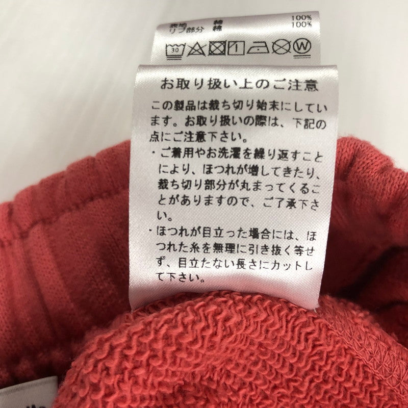 【中古品】【メンズ】  パーフェクトリブス × ア ラブ ムーブメント PERFECT RIBS×A LOVE MOVEMENT "NO PROBLEM & TAKE IT EASY"STRAIGHT WIDE PANTS ワイド パンツ ボトムス 151-240722-rk-1-tei サイズ：L カラー：レッド 万代Net店