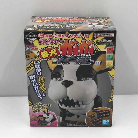 【中古品】 一番くじ ジョジョの奇妙な冒険 スターダストクルセイダース -STAND RUSH!- ラストワン賞 番犬ガオガオ イギーver. 開封済 動作確認済 シール貼り付け済 051-260910-ti-02-tag 万代Net店