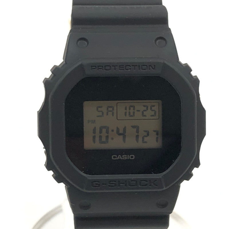【中古美品】【メンズ】 G-SHOCK ジーショック 40TH ANNIVERSARY REMASTER BLACK DWE-5657RE-1JR 40周年記念 リマスターブラック デジタル 腕時計 196-251025-hn-05-fur カラー：ブラック 万代Net店