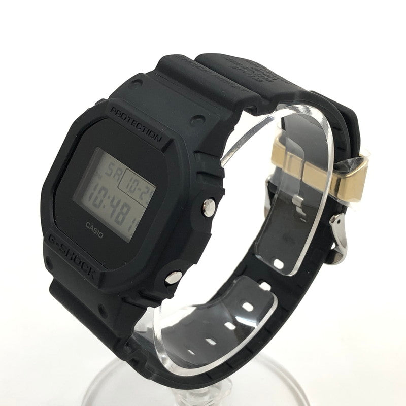 【中古美品】【メンズ】 G-SHOCK ジーショック 40TH ANNIVERSARY REMASTER BLACK DWE-5657RE-1JR 40周年記念 リマスターブラック デジタル 腕時計 196-251025-hn-05-fur カラー：ブラック 万代Net店