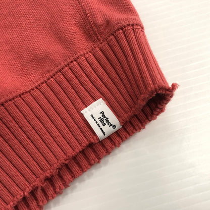 【中古品】【メンズ】  パーフェクトリブス × ア ラブ ムーブメント PERFECT RIBS×A LOVE MOVEMENT "NO PROBLEM & TAKE IT EASY"STRAIGHT WIDE PANTS ワイド パンツ ボトムス 151-240722-rk-1-tei サイズ：L カラー：レッド 万代Net店