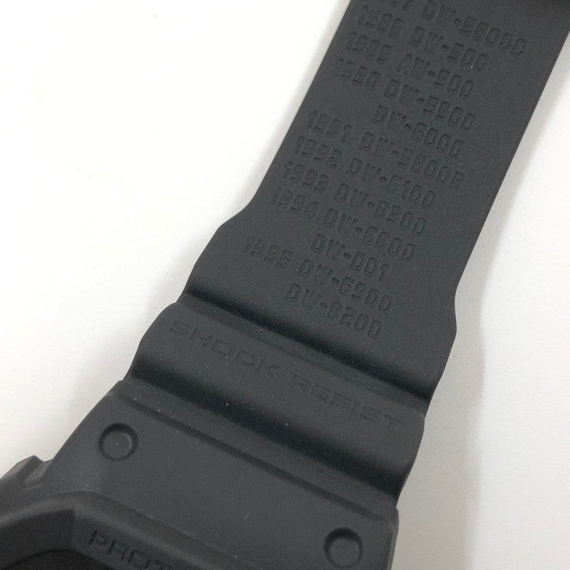 【中古美品】【メンズ】 G-SHOCK ジーショック 40TH ANNIVERSARY REMASTER BLACK DWE-5657RE-1JR 40周年記念 リマスターブラック デジタル 腕時計 196-251025-hn-05-fur カラー：ブラック 万代Net店