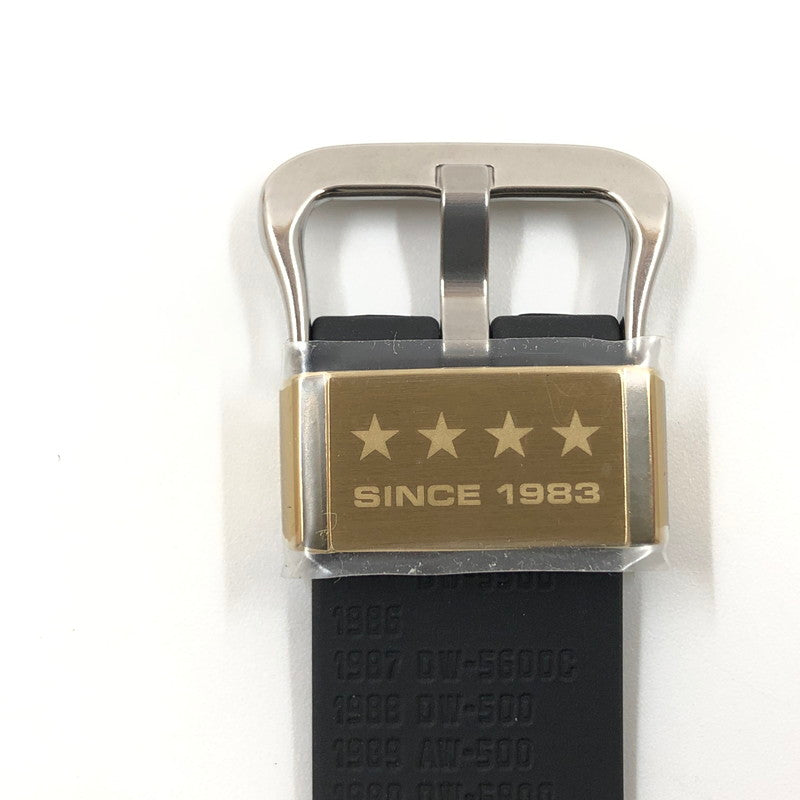 【中古美品】【メンズ】 G-SHOCK ジーショック 40TH ANNIVERSARY REMASTER BLACK DWE-5657RE-1JR 40周年記念 リマスターブラック デジタル 腕時計 196-251025-hn-05-fur カラー：ブラック 万代Net店
